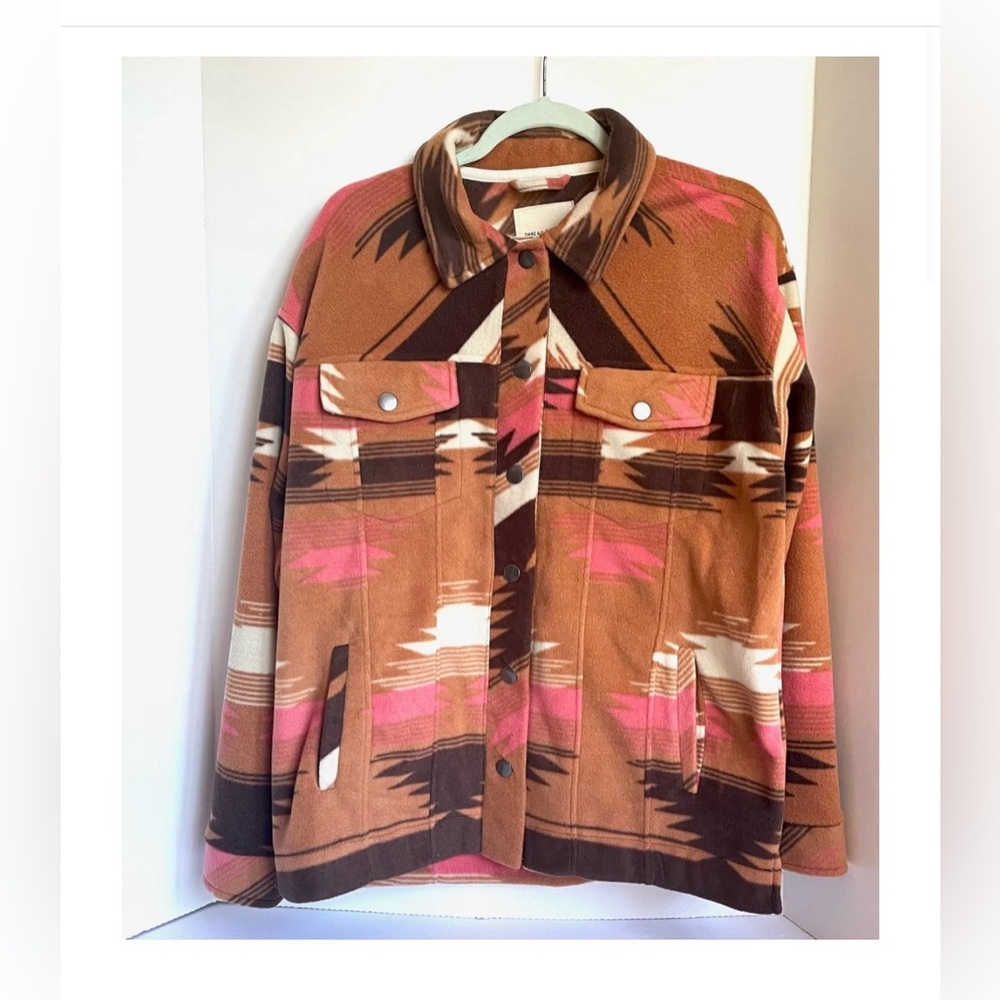 Thread & Supply Aztec fleece jacket - Picture 2 of 6